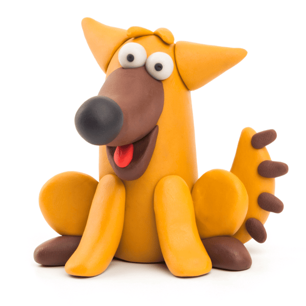 Hey Clay Yaratıcı Kil Seti - Cow, Doggie, Sheep