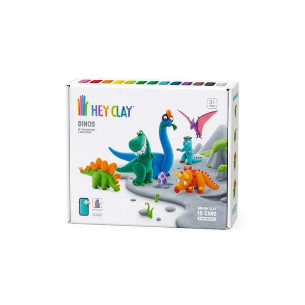 Hey Clay Yaratıcı Kil Seti - Dinos