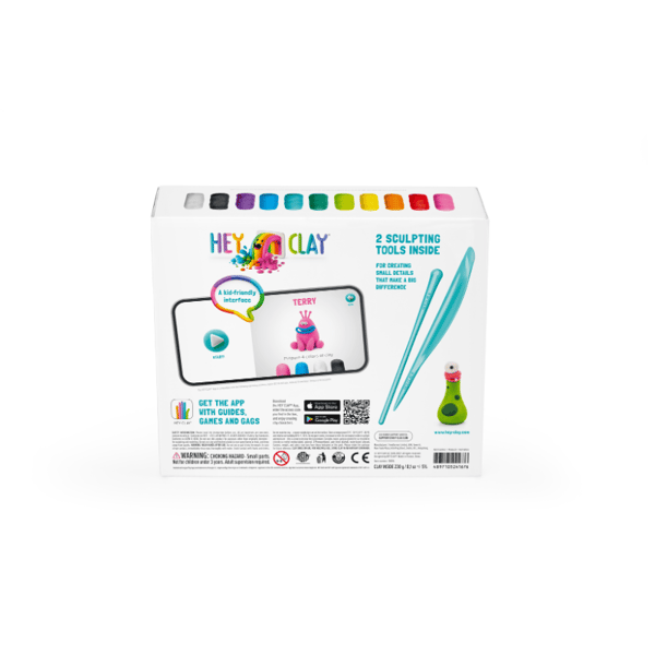 Hey Clay Yaratıcı Kil Seti - Monsters