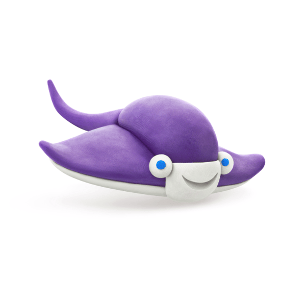 Hey Clay Yaratıcı Kil Seti - Shark, Octopus, Stingray