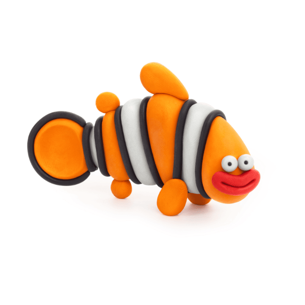 Hey Clay Yaratıcı Kil Seti - Clownfish