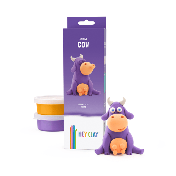 Hey Clay Yaratıcı Kil Seti - Cow