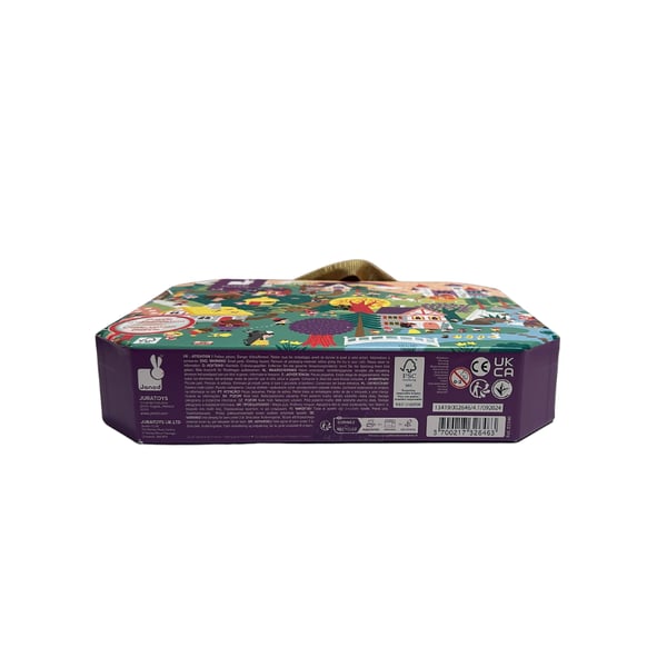 Janod 24 Parça Çantalı Puzzle ve Bulmaca - Masal