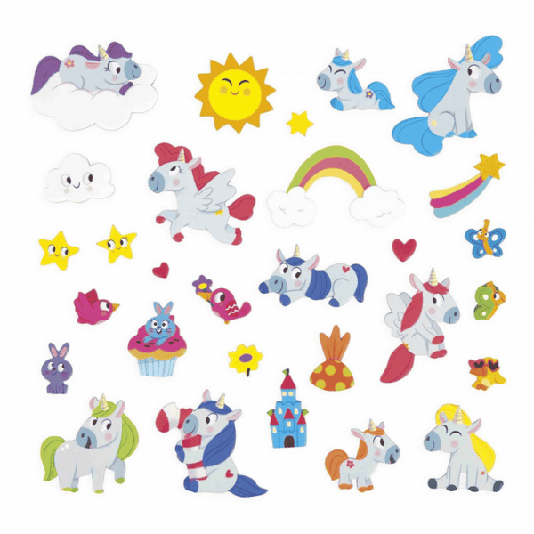 Janod Mıknatıslı Oyun Kitabı - Unicorn