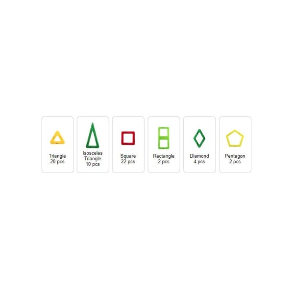 Magformers Mıknatıslı Creative Set - 60 Parça