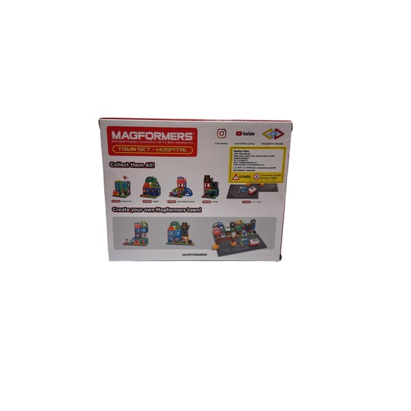 Magformers Mıknatıslı Hospital Set - 22  Parça