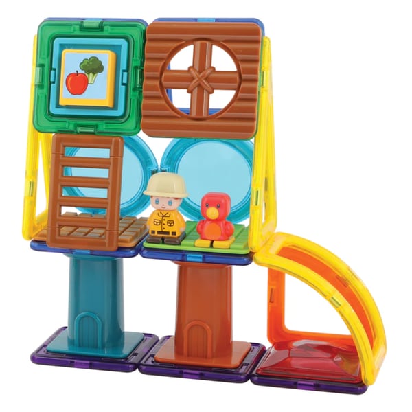 Magformers Mıknatıslı My Farm Land Set - 48 Parça
