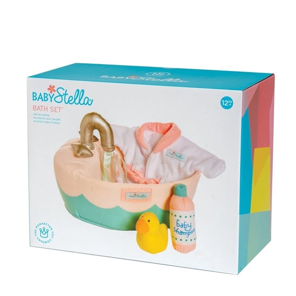 Manhattan Toy Baby Stella Banyo Seti - Pembe