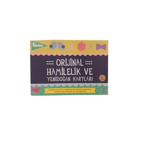 Milestone Orijinal Hamilelik - Yenidoğan Kartları