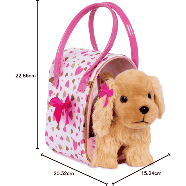 Pucci Pups Gold ve Kalpli Çanta