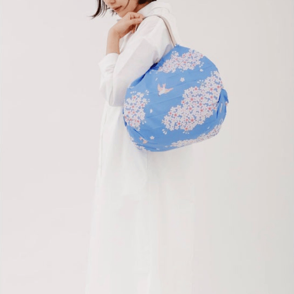 Shupatto Compact Bag - M - Hana ni Tori