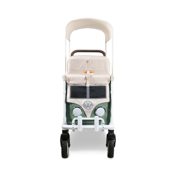 Wonderfold VW2 Volkswagen İkili Bebek Arabası Vagonu - Haki Yeşil