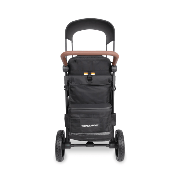 Wonderfold W2 Luxe Pro İkili Bebek Arabası Vagonu - Siyah