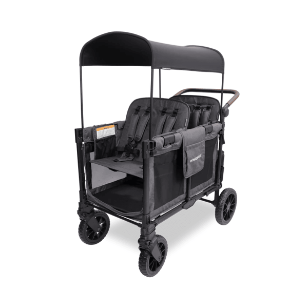 Wonderfold W4 Luxe Pro Dörtlü Bebek Arabası Vagonu - Kömür Grisi