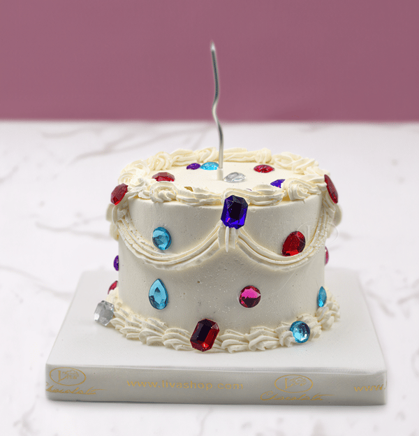 Mücevher Parıltısı Özel Pasta - Liva Shop Ankara doğum günü pastası