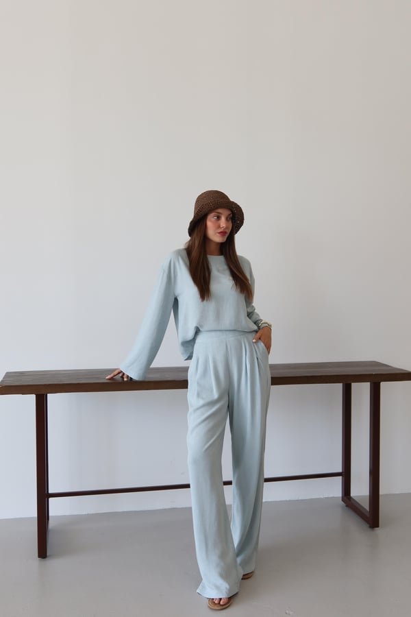 Mavi Marisol Bluz Pantolon Takım