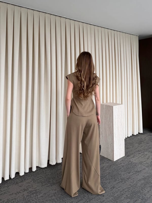 Vizon Margot Yelek Pantolon Takım Seri- 308