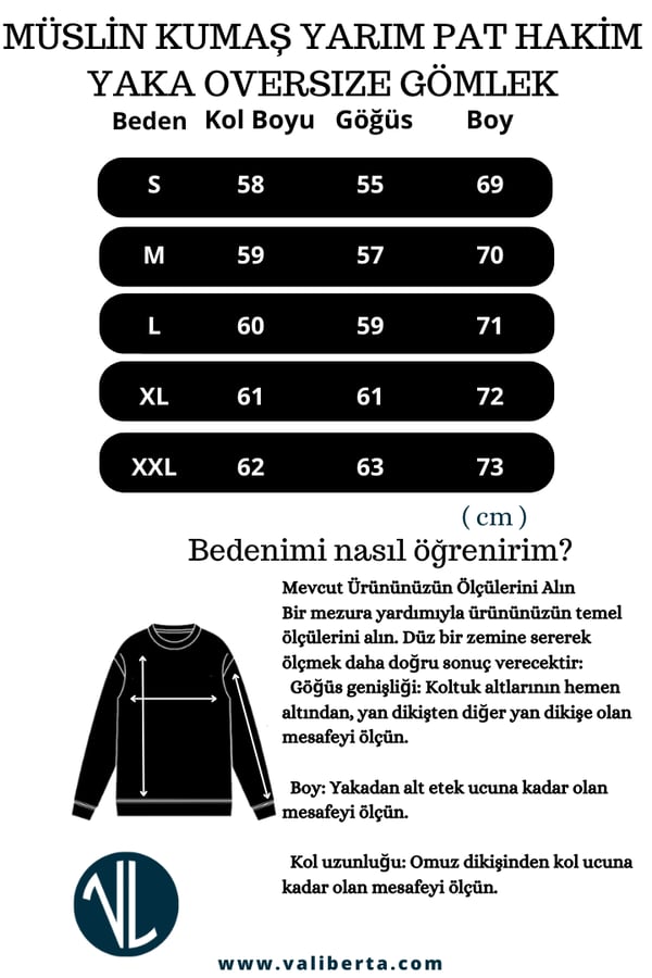 Hafif ve Nefes Alabilir Erkek Müslin Yarım Pat Hakim Yaka Oversize Gömlek - Turkuaz