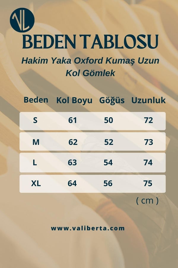 Hakim Yaka Oxford Kumaş Uzun Kol Gömlek - Haki