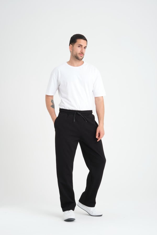 Latin Baggy Pantolon - Siyah