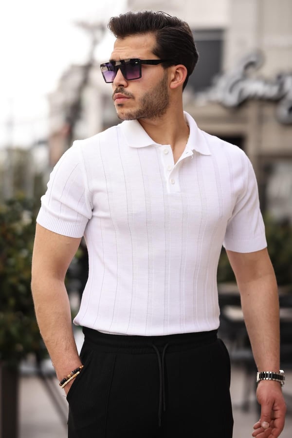 Rahat Kalıp Beli Lastikli Baggy Pamuk Pantolon - Siyah