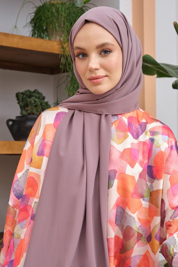 Medine İpeği Serisi Soft EflatunMedineİpek50Şalland