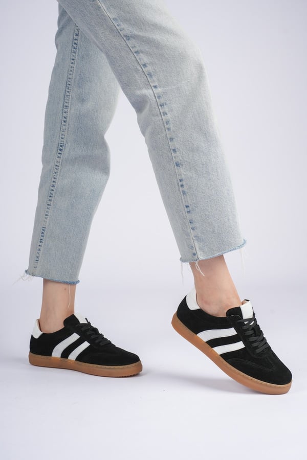 London Kadın Sneaker Dış Yüzey İçi Deri Comfort Yumuşak Taban Günlük Ayakkabı