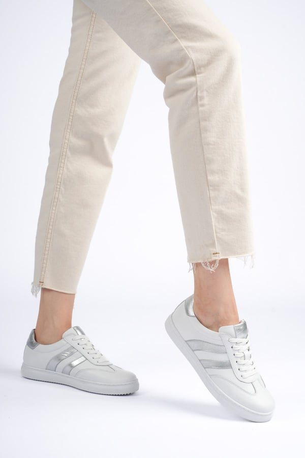London Kadın Sneaker Dış Yüzey İçi Deri Comfort Yumuşak Taban Günlük Ayakkabı