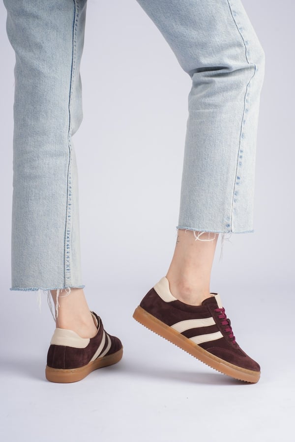 London Kadın Sneaker Dış Yüzey İçi Deri Comfort Yumuşak Taban Günlük Ayakkabı