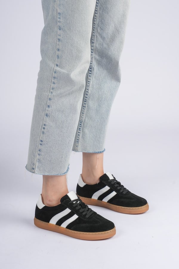 London Kadın Sneaker Dış Yüzey İçi Deri Comfort Yumuşak Taban Günlük Ayakkabı