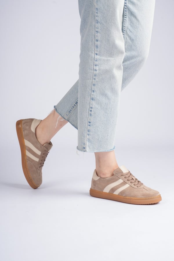 London Kadın Sneaker Dış Yüzey İçi Deri Comfort Yumuşak Taban Günlük Ayakkabı