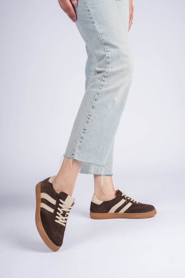 London Kadın Sneaker Dış Yüzey İçi Deri Comfort Yumuşak Taban Günlük Ayakkabı