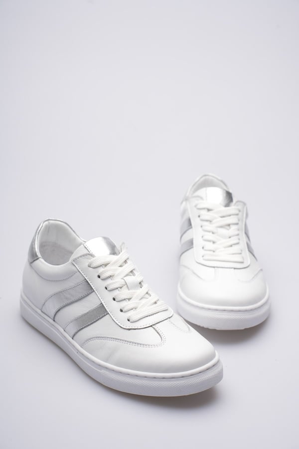 London Kadın Sneaker Dış Yüzey İçi Deri Comfort Yumuşak Taban Günlük Ayakkabı