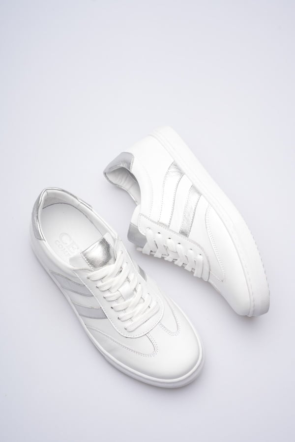 London Kadın Sneaker Dış Yüzey İçi Deri Comfort Yumuşak Taban Günlük Ayakkabı