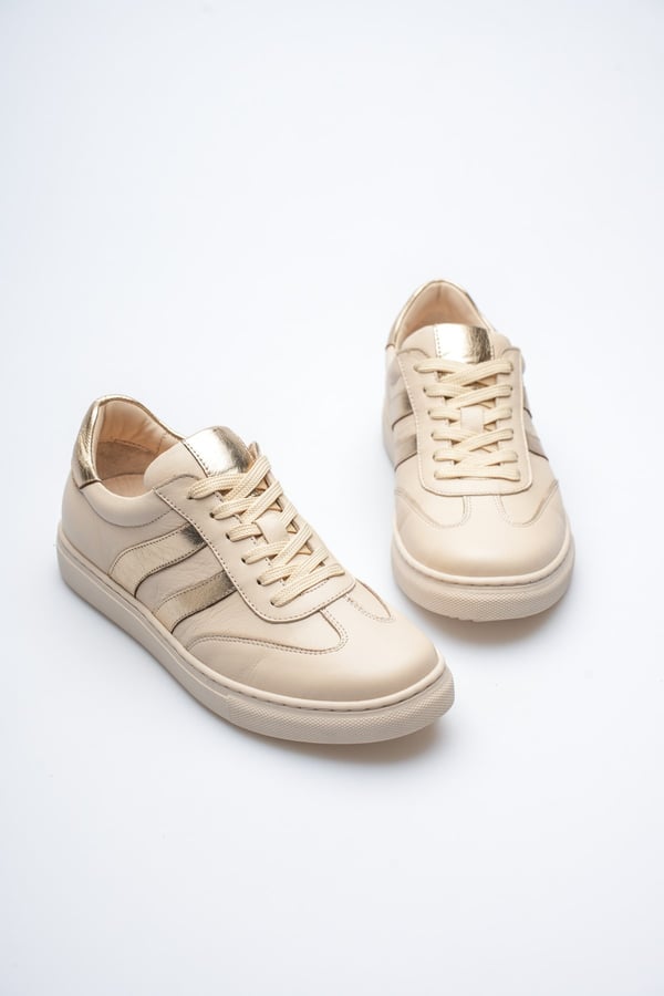 London Kadın Sneaker Dış Yüzey İçi Deri Comfort Yumuşak Taban Günlük Ayakkabı