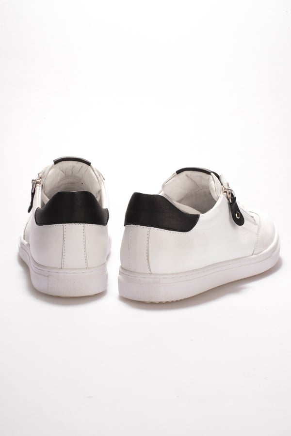 Madrid Kadın Sneaker Beyaz Hakiki Deri Comfort Yumuşak Taban Günlük Spor Ayakkabı