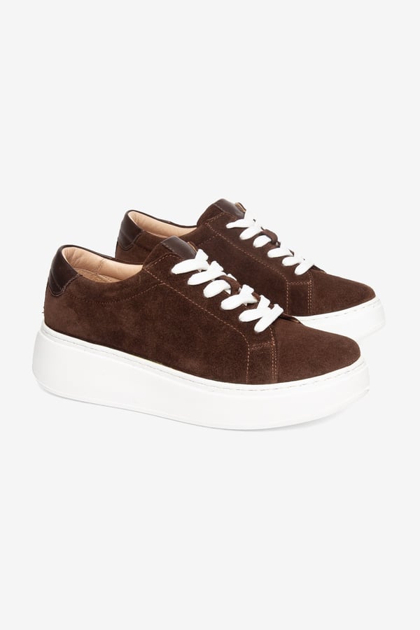 Nice Kadın Sneaker Deri Süet İçi Deri Comfort Yumuşak Taban