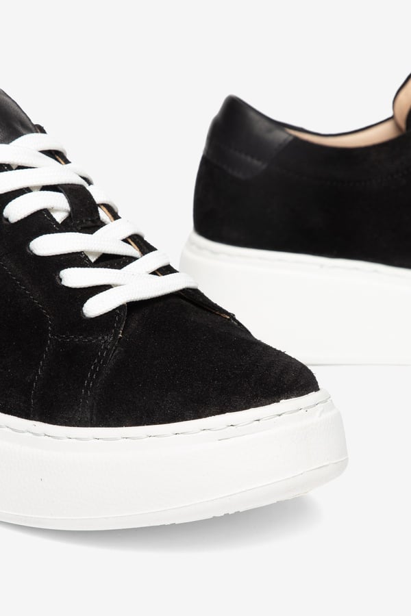 Nice Kadın Sneaker Deri Süet İçi Deri Comfort Yumuşak Taban