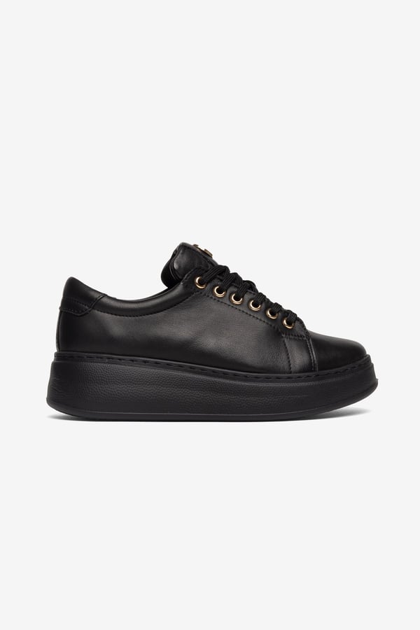 Paris Hakiki Deri Kadın Sneaker Comfort Yumuşak