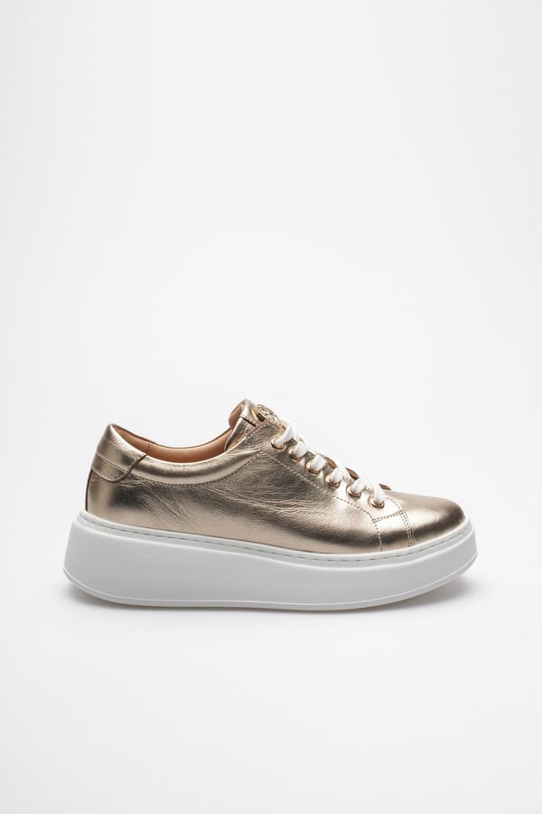 Paris Hakiki Deri Kadın Sneaker Comfort Yumuşak Günlük Spor Ayakkabı