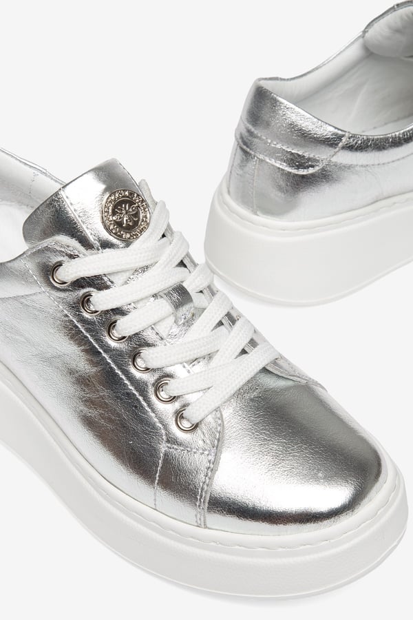 Paris Hakiki Deri Kadın Sneaker Comfort Yumuşak