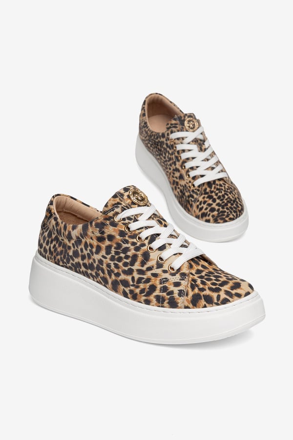 Paris Hakiki Deri Kadın Sneaker Comfort Yumuşak