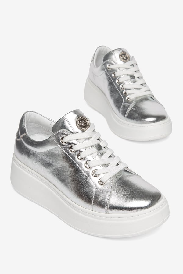 Paris Hakiki Deri Kadın Sneaker Comfort Yumuşak