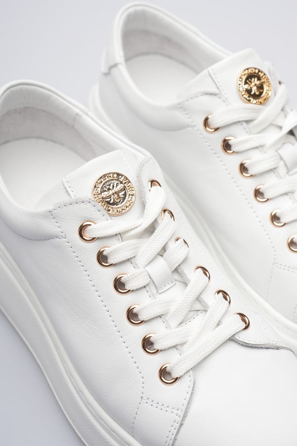 Paris Hakiki Deri Kadın Sneaker Comfort Yumuşak Günlük Spor Ayakkabı