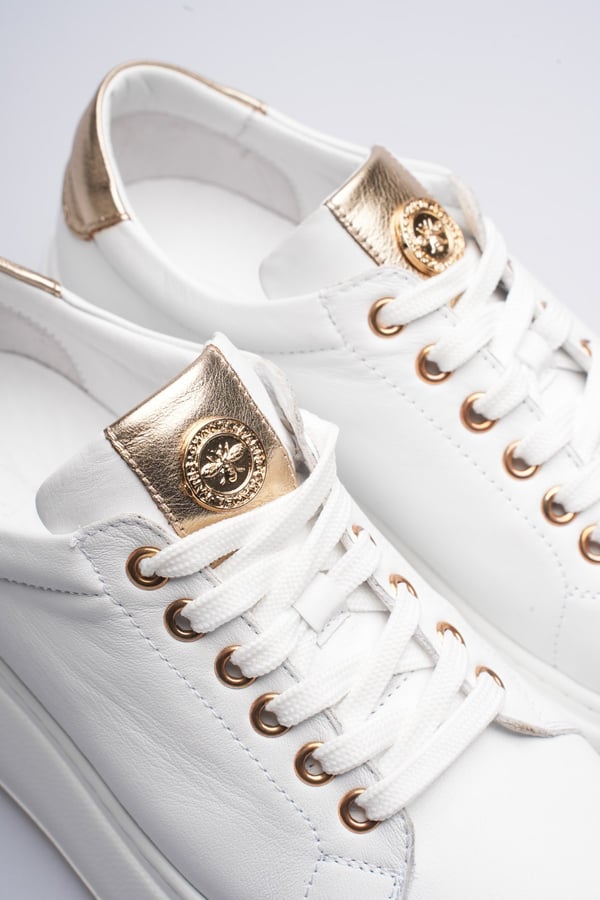 Paris Hakiki Deri Kadın Sneaker Comfort Yumuşak Günlük Spor Ayakkabı