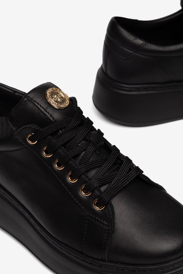 Paris Hakiki Deri Kadın Sneaker Comfort Yumuşak