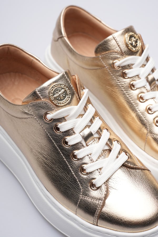 Paris Hakiki Deri Kadın Sneaker Comfort Yumuşak Günlük Spor Ayakkabı