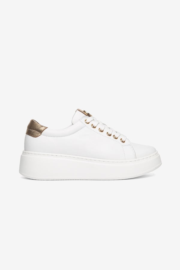 Paris Hakiki Deri Kadın Sneaker Comfort Yumuşak