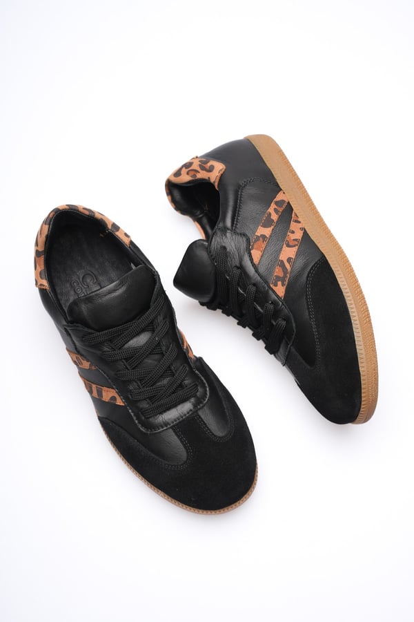 Sidney Kadın Sneaker Deri Süet İçi Deri Comfort Yumuşak Taban Günlük Ayakkabı