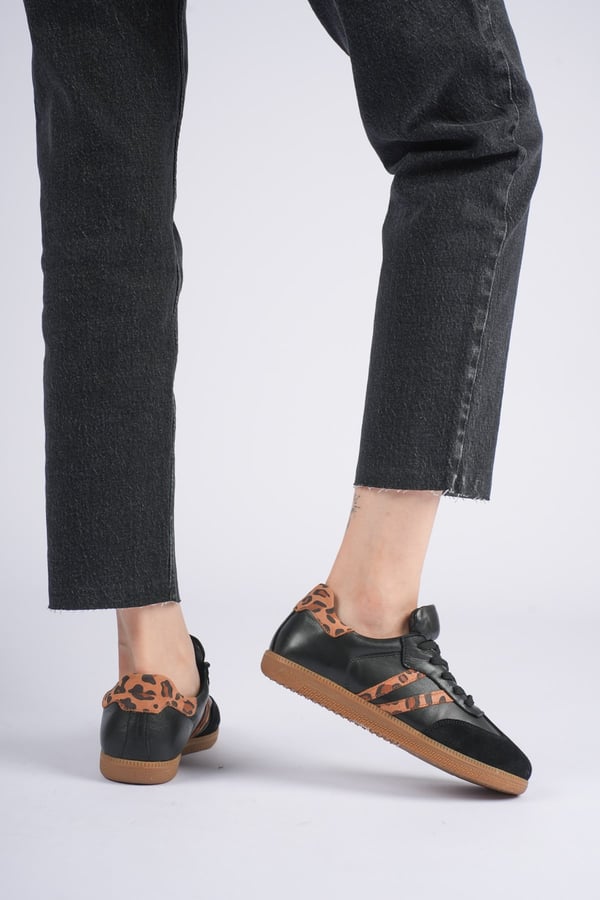 Sidney Kadın Sneaker Deri Süet İçi Deri Comfort Yumuşak Taban Günlük Ayakkabı